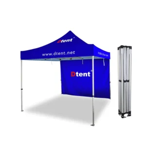 Heavy Duty Waterproof Custom Printed Easy Up Trade Show Tent 10×10 Pop Up Event Advertising Tent