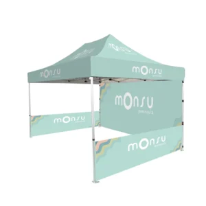 Heavy Weight Outdoor Display Custom Pop up Canopy Tents with Accessories for Food Festival Stall Tent