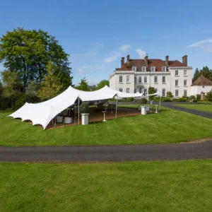 Heavyweight Fabric Stretch Shade Waterproof Tent with Holes for Party