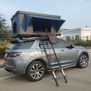 Helicopter Style Aluminum Alloy Hard Shell Car Roof Tent Easy Install 2 Person Camping Shelter for SUV 4×4 Truck DDP Available
