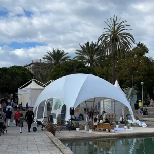 Hexadome Luxury Modern PVC Four Season Dome Tent Crossover Event Outdoor Frame Tents