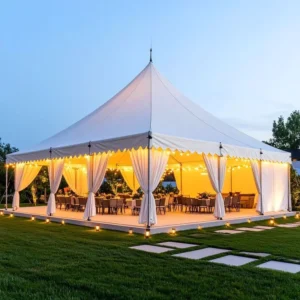 Hexagon Pagoda Tent Waterproof PVC Cover Aluminum 5m Double 3x3m 10m Event Canopy for Outdoor Party Trade Show Wedding