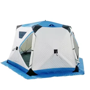 Hexagonal Quick-Open Windproof Warm Ice Fishing Tent