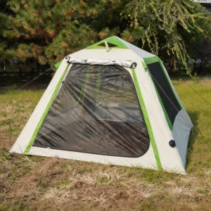 High Breathable PVC Inflatable Tent with Complete Pump and Peg Accessories One Bedroom Four Season Waterproof Camping Use