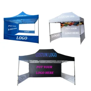 High Density 800D Oxford Fabric Custom Pop up Canopy Waterproof Heavy Duty Gazebo for Show