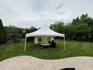 High Peak Aluminum Frame Spring Top Tent for Wedding Party Event Rental in Caribbean