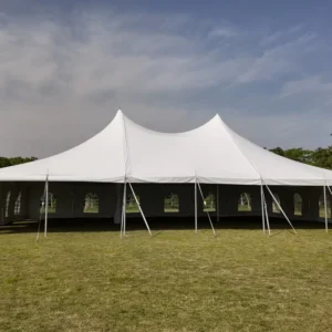 High Peak Pole Wedding Party Tents 40ft X 60ft Outdoor PVC Festival Tent with Sidewalls for Events