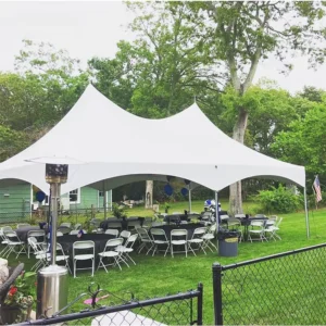 High Peak Waterproof Pagoda White PVC Cover Tent Wedding Party Tent for Outdoor Events