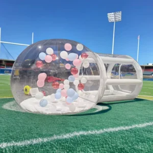 High Quality 3M Top Bouncing Wedding Crystal Igloo Dome Balloons Tent Transparent Inflatable Bubble House