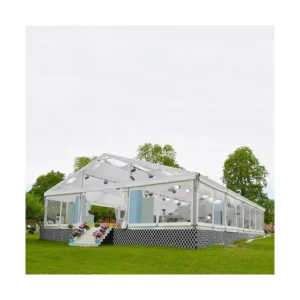 High Cost Performance Outdoor Waterproof Transparent Cafe Restaurant Tent Big Wedding Car Shed Parking Sunscreen Tent