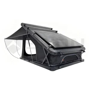 4×4 X Hinge Aluminum Hard Shell Roof Top Tent 320gsm Canvas 2-3 Person Offroad Rooftop Tent