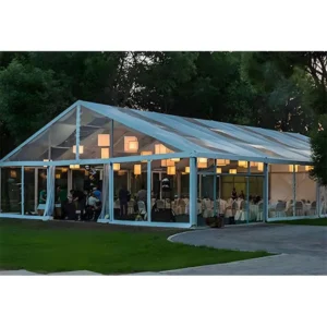 High Quality 500 Seaters Luxury Four Season Double Layer Aluminum Alloy Frame Clear Span Marquee Tent for Outdoor Wedding