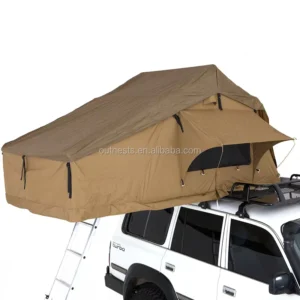 High Quality Aluminum Car Outdoor Rooftop Tent Camping 2-3 Person Roof Top Tent Soft Shell