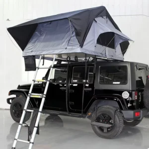 High Quality Aluminum Hard Shell Rooftop Tent Side Opening Durable Box for 4×4 Vehicle Camping