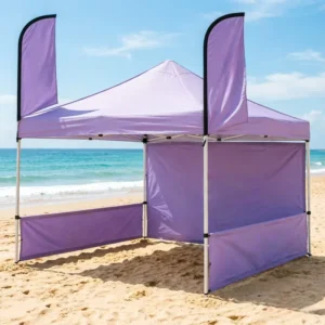 High Quality Aluminum Hexagon Gazebo Tent for Outdoor Weddings & Parties 10×10/10×20 Waterproof Portable Eco-Friendly Glamping