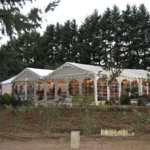 High Quality Aluminum Luxury Event Wedding Outdoor Party Marquee 300 People 20X20 High Peak Tent