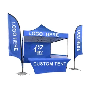High Quality Aluminum Outdoor Event Custom Printing Trade Show Tent Reliable 10x10ft Printing Logo