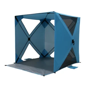 High Quality Blue Beach Tent Outdoor Waterproof Breathable Tent Seaside Leisure Tent with Customization Available