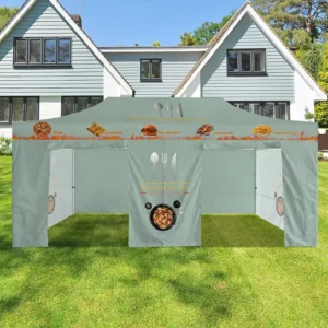 High Quality Custom Designed 10X20 Gazebo Tent Large Size Outdoor Waterproof for Trade Show Advertising Camping Easy Set up