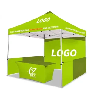 High Quality Custom Size 3*3m & 3*4.5m & 3*6m Camping Tents Waterproof Adversting Trade Show Tent for Outdoor Events
