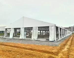 High Quality Durable Aluminum Alloy Outdoor Marquee Tent for Backyard Festival Garden Church Wedding Party Events 100 People
