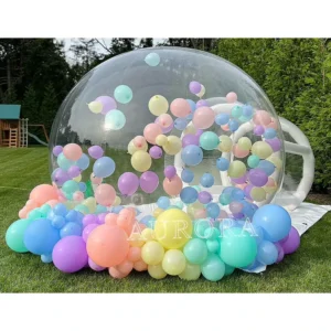High Quality Inflatable Clear Dome Outdoor Camping Bubble Tent for Kids