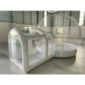 High Quality Large Popup Clear Resort Villa Dome Hotel Bubble Bounce House Inflatable Balloon Tent for Sale