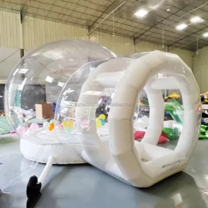 High Quality Luxury Outdoor Tent Party Rental Balloon Dome Inflatable Bubble House with Blower