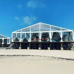 High Quality Luxury Transparent Outdoor Tent Custom Size Marquee Party Tent and Wedding Tent Outside Event Large Tent for Sale