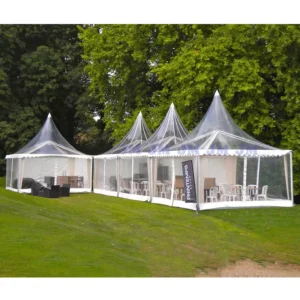High Quality Marquee Event Tent Big Tents Chapiteau for Events Easy Assembly Party 100 Guest Pagoda Tent