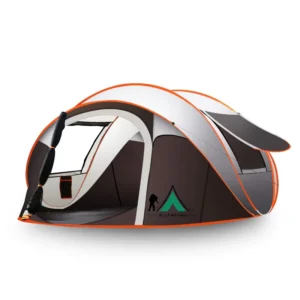 High Quality Outdoor Waterproof 3 4 Person Camping Tent Hiking Portable Beach Folding Automatic Popup Instant Camping Tent