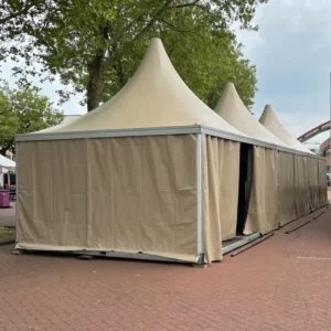 High Quality PVC Modular Four Season Pagoda Marquee 3×3 5×5 6×6 Aluminum Frame Party Tent Load Bearing Floor for Outdoor Event