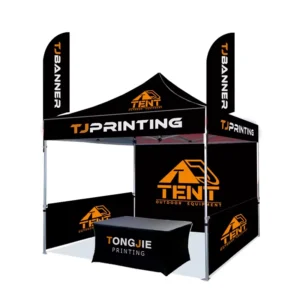Custom Heavy Duty Pop-Up Canopy Tent for Outdoor Market Stall and Trade Show
