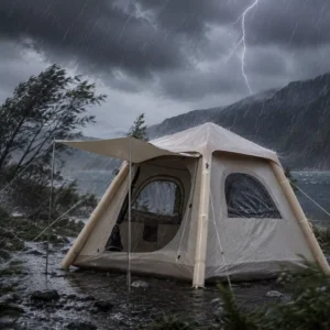 High Quality Quick Setup Automatic Inflatable Camping Tent Waterproof Oxford Cloth with Air Column for Outdoor Recreation
