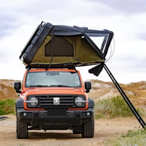 High Quality Universal Four Season Car Roof Top Tent CE Certified Durable Design Waterproof Oxford Quick Automatic Opening 2 3