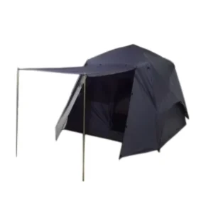 High Quality Waterproof Double Layer Outdoor Pop-up Automatic Outdoor Camping Black Tent for 3-4 Person