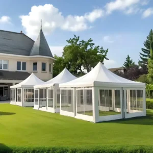 High Quality Waterproof Garden Pagoda Tents for Outdoor Reception Party Events Trade Show Tent