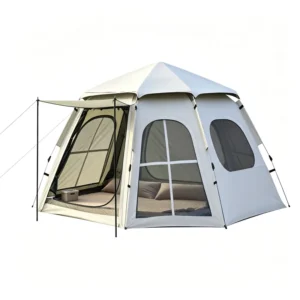 High Reputation Heavy Duty Tente De Camping with Pressure Resistance Tents Camping Outdoor Heavy Duty for Wilderness Camping