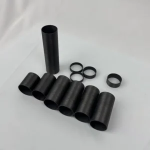 High Strength Custom Carbon Fiber Tubing for Construction Hollow Round FRP Pipe OEM