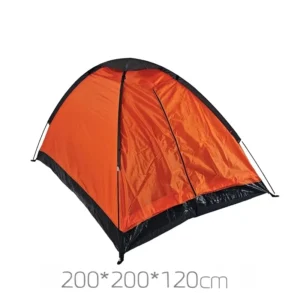 High-Strength Fiberglass Pole Outdoor Tent 2 Person Sunshade Manual Tent for Picnic Hiking
