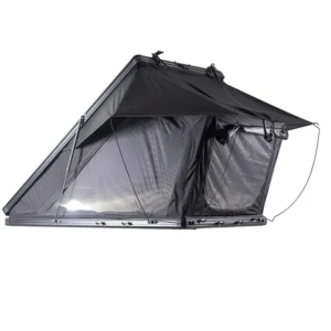 High-Strength Triangle Structure Aluminium Foldable Large-Space Waterproof Hard-Shell Car Rooftop Tent for Family