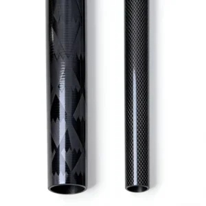 High Tensile Lightweight Hollow Round Tubing Filament Wound FRP Composite Carbon Fiber Pipe Anti Corrosion