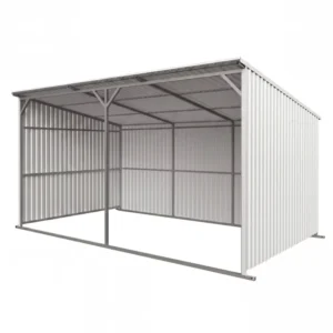 High Ventilation Steel Livestock House Large Space Metal Shelter for Cattle Pig Goat Farm Raising Work