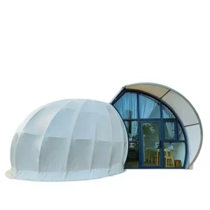 High end Unique PVC Conch shaped Hotel & Homestay Tent for Scenic Area Tourism Resort