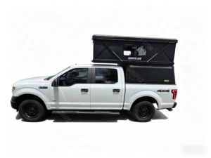 Hiperlion Truck Camper for Tundra Ford F150 Dodge Ram 1500 Pop Hard Shell Slide in 4×4 Road Four Season Aluminum Camper