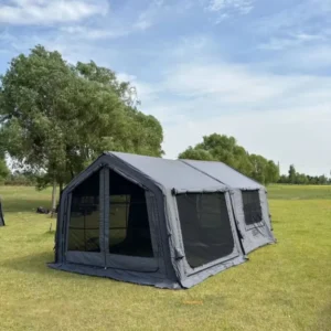 Hot Sales Waterproof Glamping Tents Camping Outdoor Heavy Duty Four Season Large Space Inflatable Tent