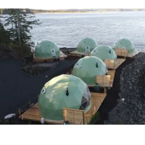 Hot Selling 6M Outdoor Dome Tent Standard Dome House With Toilet Geodesic Domes for Sale