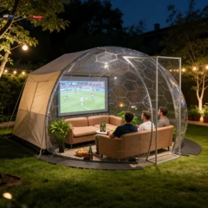 Hot Selling Luxury Modern Polycarbonate Dome Tent Modular Prefab for Resorts Villas Gardens UV Resistant Waterproof