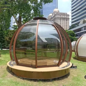 House Shaped Campaign Lodge Bivy Modern Luxury Resort Tent for Sale