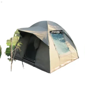 Household Dome Weekend Outdoor Park Camping Waterproof Family Canvas Tent